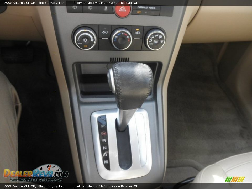 2008 Saturn VUE XR Black Onyx / Tan Photo #8