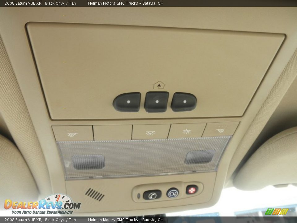 2008 Saturn VUE XR Black Onyx / Tan Photo #10