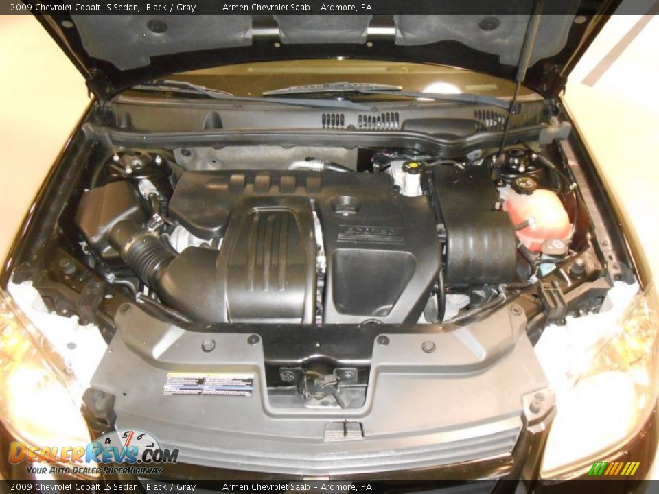 2009 Chevrolet Cobalt LS Sedan Black / Gray Photo #20