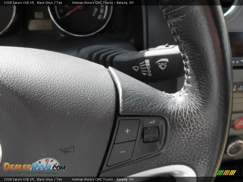 2008 Saturn VUE XR Black Onyx / Tan Photo #11