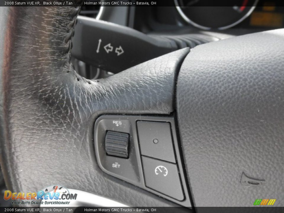 2008 Saturn VUE XR Black Onyx / Tan Photo #12