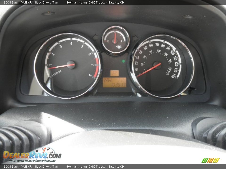 2008 Saturn VUE XR Black Onyx / Tan Photo #13