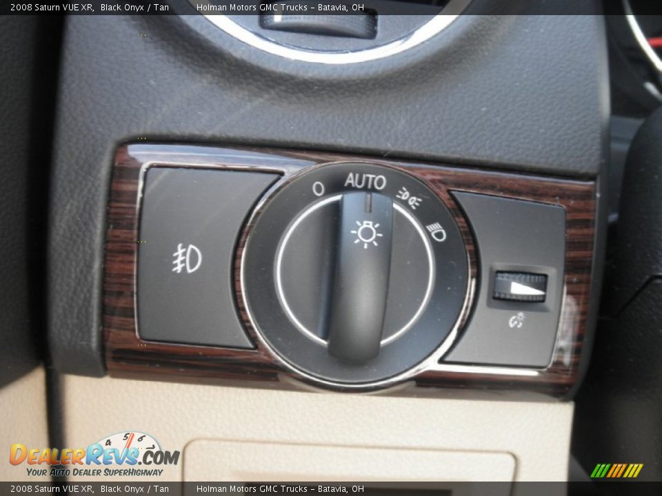 2008 Saturn VUE XR Black Onyx / Tan Photo #15
