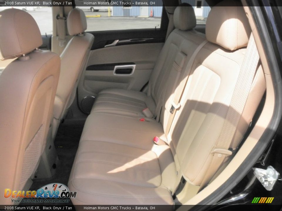 2008 Saturn VUE XR Black Onyx / Tan Photo #17