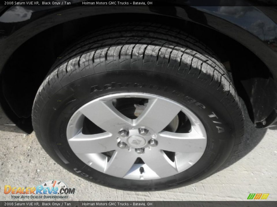 2008 Saturn VUE XR Black Onyx / Tan Photo #18
