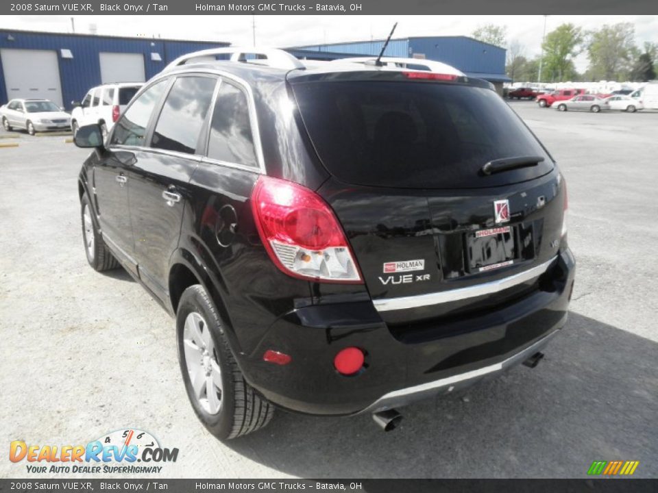 2008 Saturn VUE XR Black Onyx / Tan Photo #19