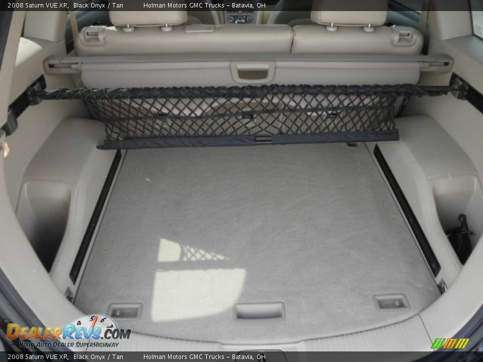 2008 Saturn VUE XR Black Onyx / Tan Photo #22