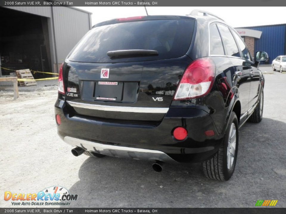 2008 Saturn VUE XR Black Onyx / Tan Photo #23