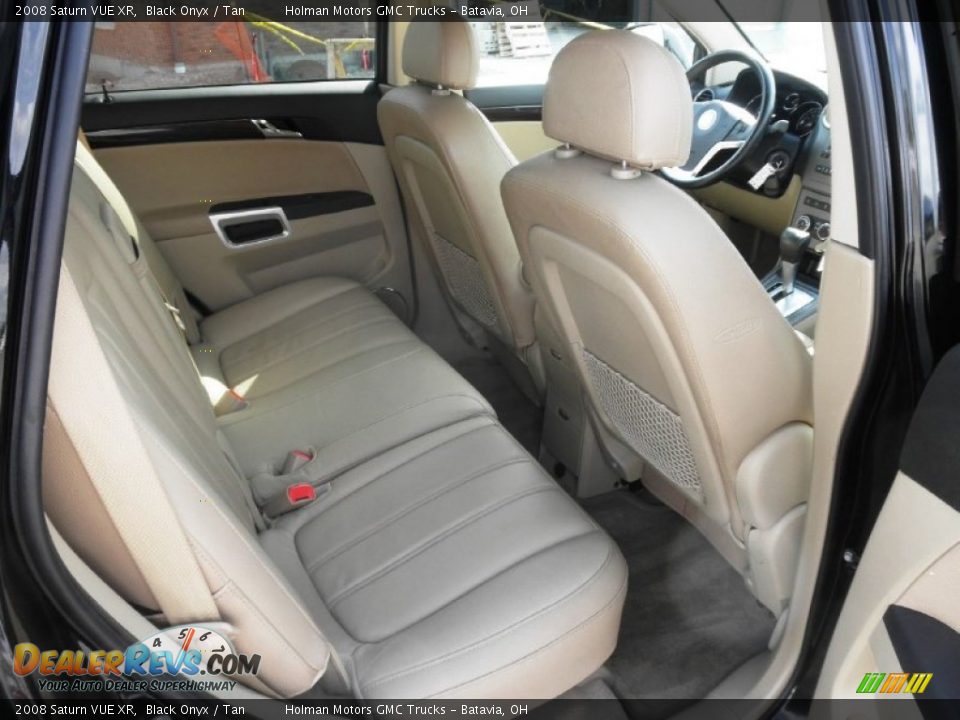 2008 Saturn VUE XR Black Onyx / Tan Photo #24