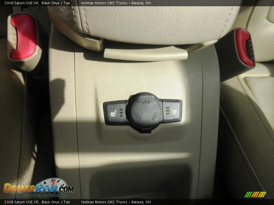 2008 Saturn VUE XR Black Onyx / Tan Photo #26