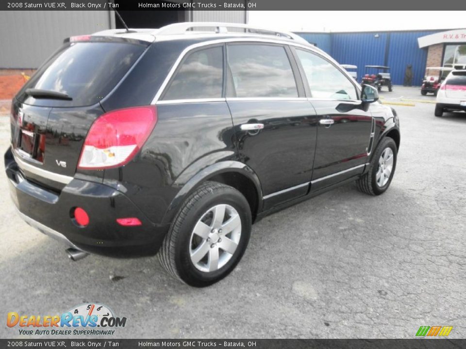 2008 Saturn VUE XR Black Onyx / Tan Photo #28