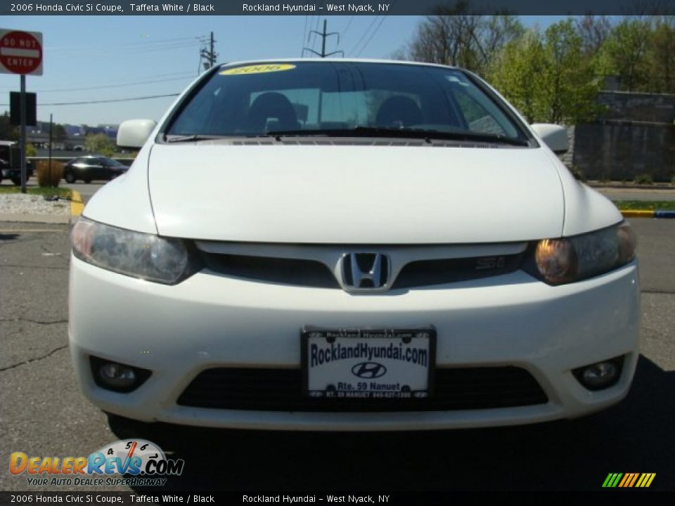 2006 Honda Civic Si Coupe Taffeta White / Black Photo #2