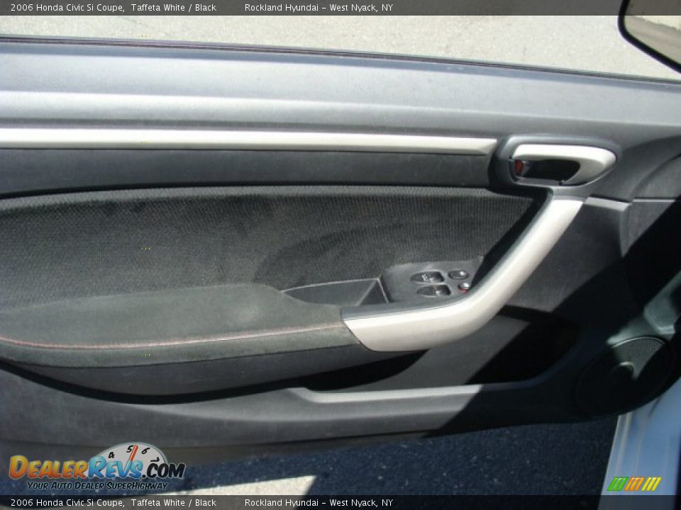 2006 Honda Civic Si Coupe Taffeta White / Black Photo #7