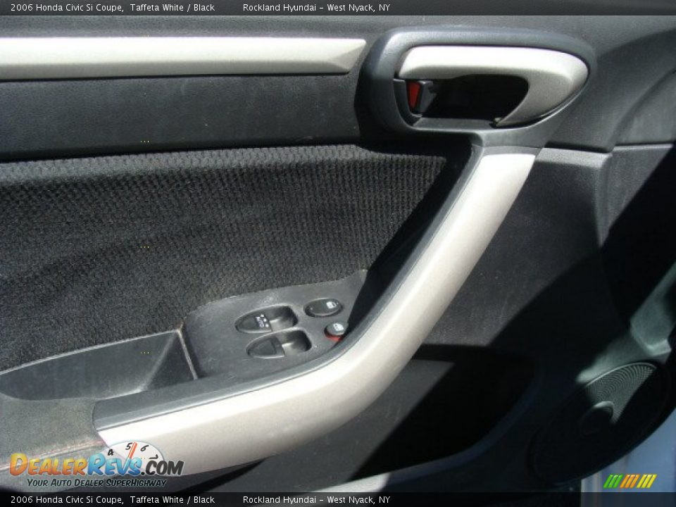 2006 Honda Civic Si Coupe Taffeta White / Black Photo #8
