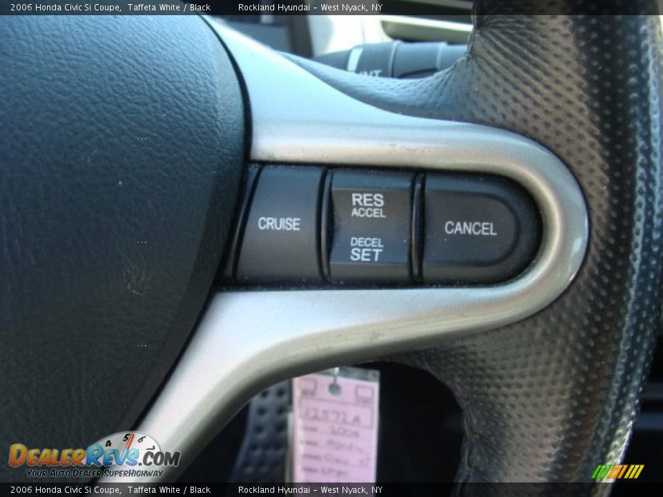 2006 Honda Civic Si Coupe Taffeta White / Black Photo #15
