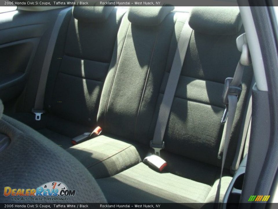 2006 Honda Civic Si Coupe Taffeta White / Black Photo #18