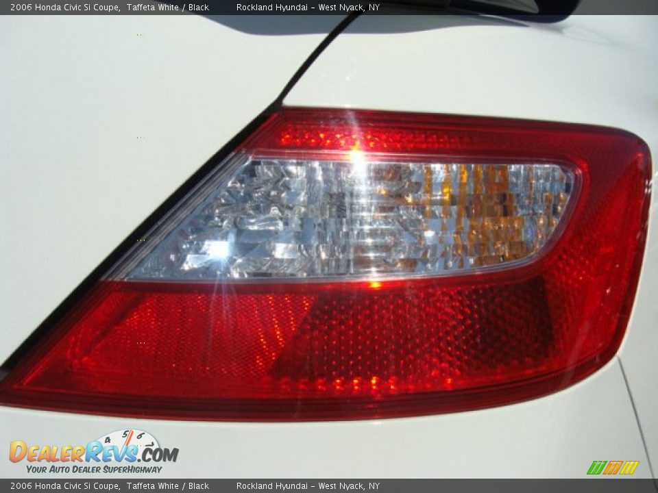2006 Honda Civic Si Coupe Taffeta White / Black Photo #20