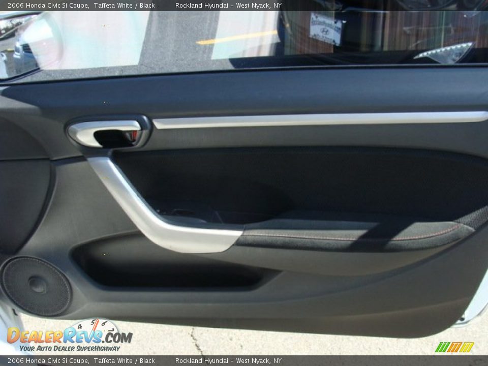 2006 Honda Civic Si Coupe Taffeta White / Black Photo #21