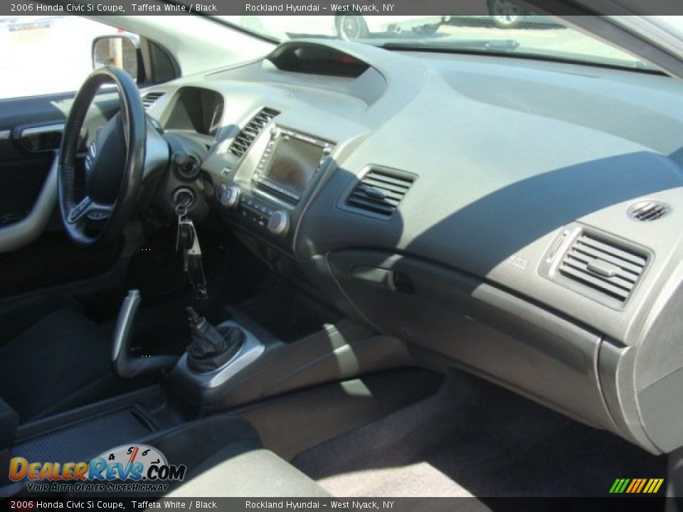 2006 Honda Civic Si Coupe Taffeta White / Black Photo #22