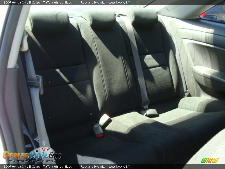 2006 Honda Civic Si Coupe Taffeta White / Black Photo #24