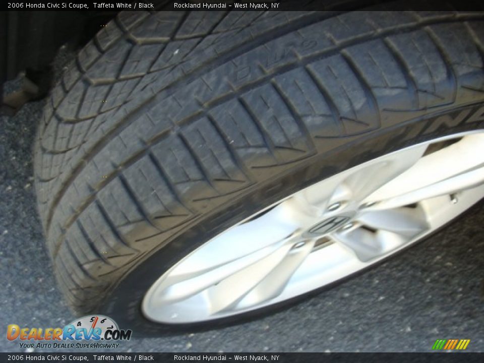 2006 Honda Civic Si Coupe Taffeta White / Black Photo #26