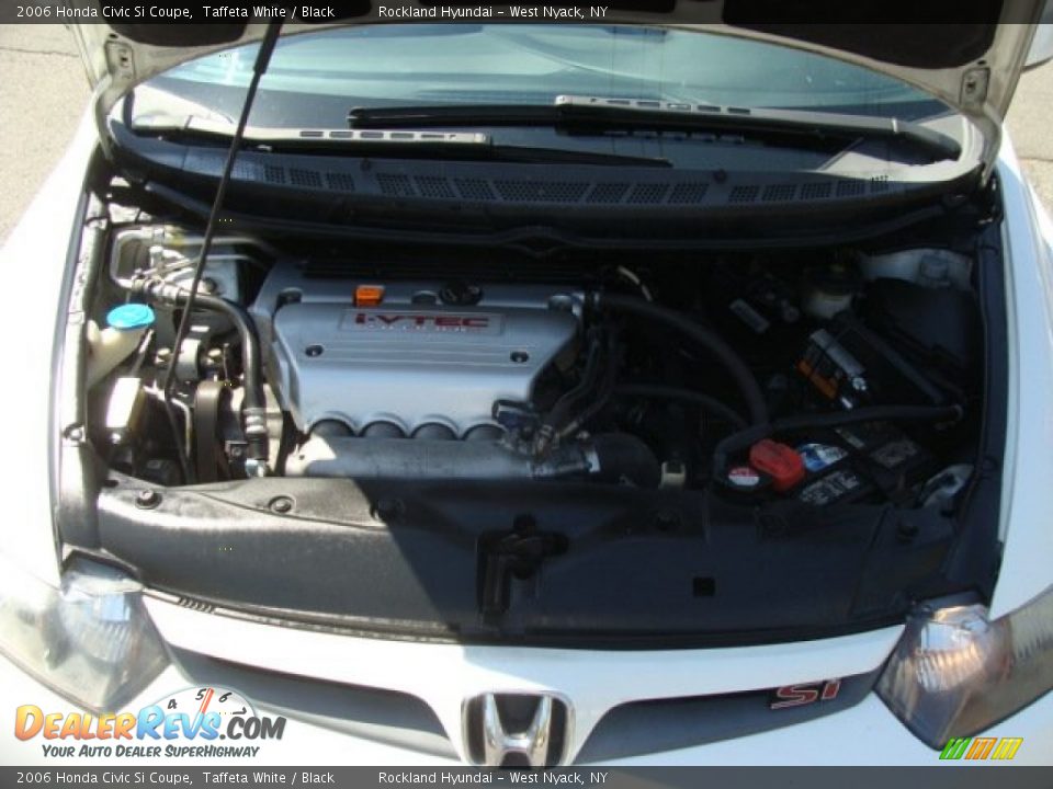 2006 Honda Civic Si Coupe Taffeta White / Black Photo #27