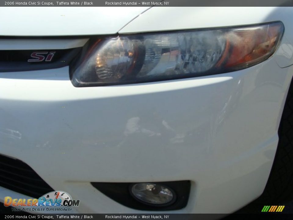 2006 Honda Civic Si Coupe Taffeta White / Black Photo #28