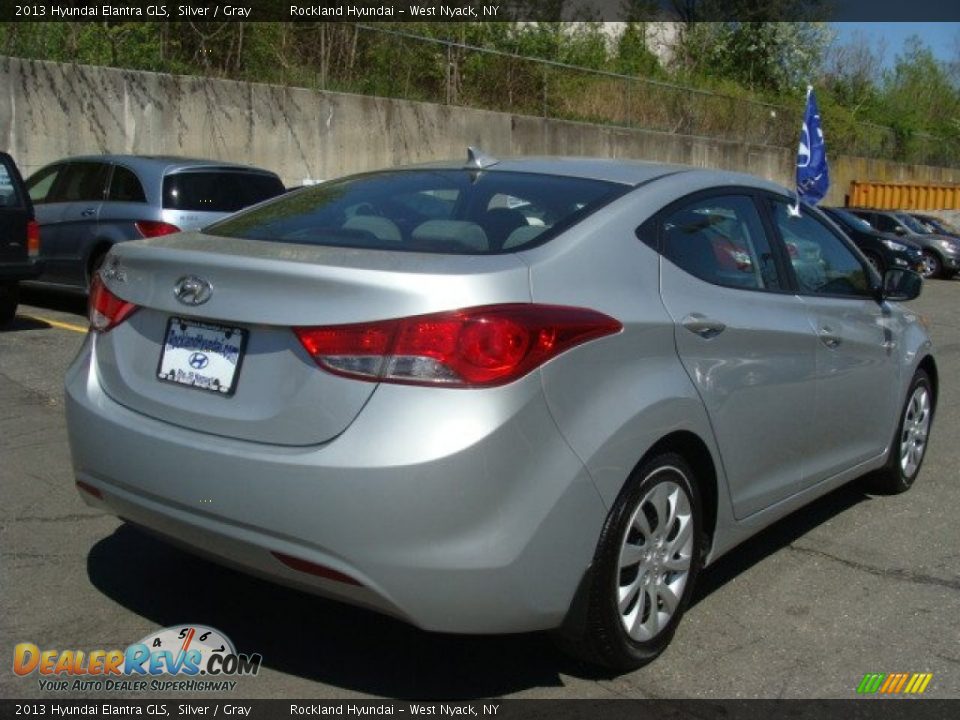 2013 Hyundai Elantra GLS Silver / Gray Photo #4