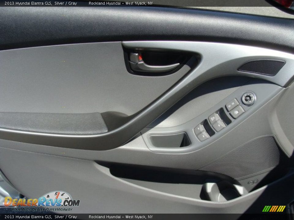 2013 Hyundai Elantra GLS Silver / Gray Photo #7
