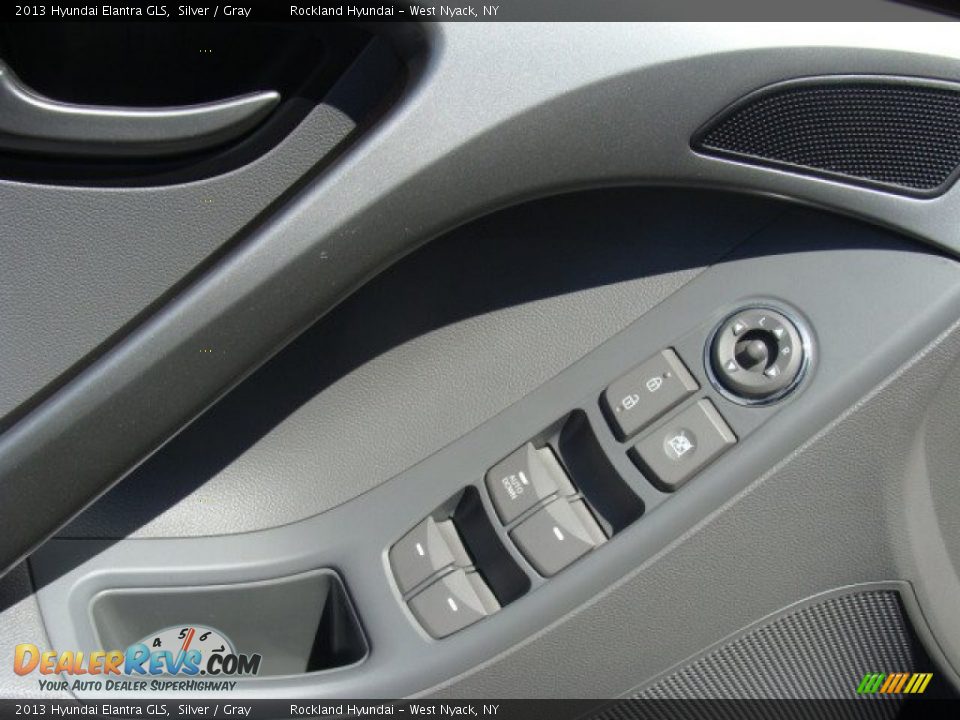 2013 Hyundai Elantra GLS Silver / Gray Photo #8
