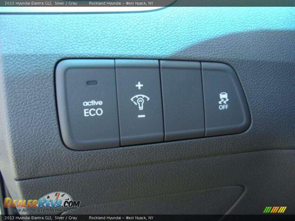 2013 Hyundai Elantra GLS Silver / Gray Photo #12