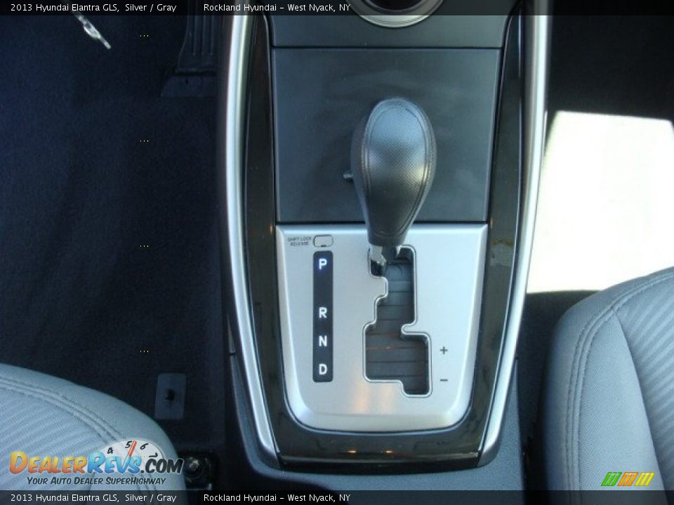 2013 Hyundai Elantra GLS Silver / Gray Photo #17
