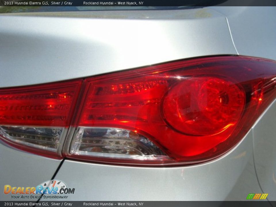 2013 Hyundai Elantra GLS Silver / Gray Photo #20