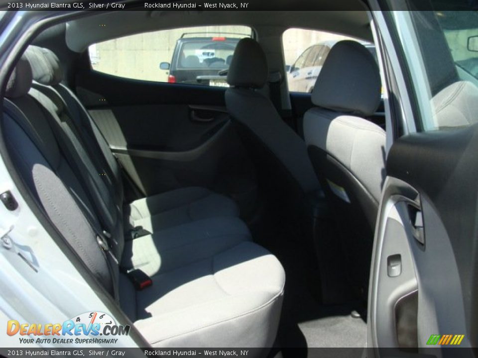 2013 Hyundai Elantra GLS Silver / Gray Photo #21