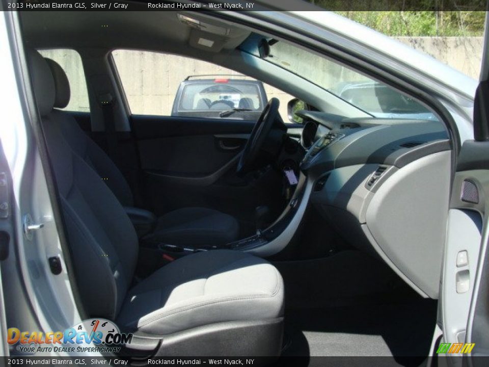 2013 Hyundai Elantra GLS Silver / Gray Photo #24