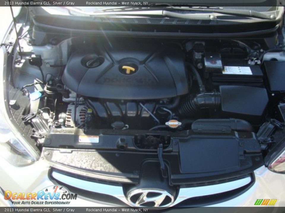 2013 Hyundai Elantra GLS Silver / Gray Photo #27