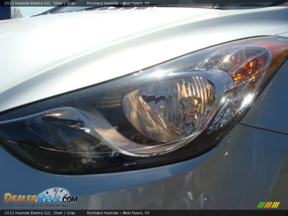 2013 Hyundai Elantra GLS Silver / Gray Photo #28