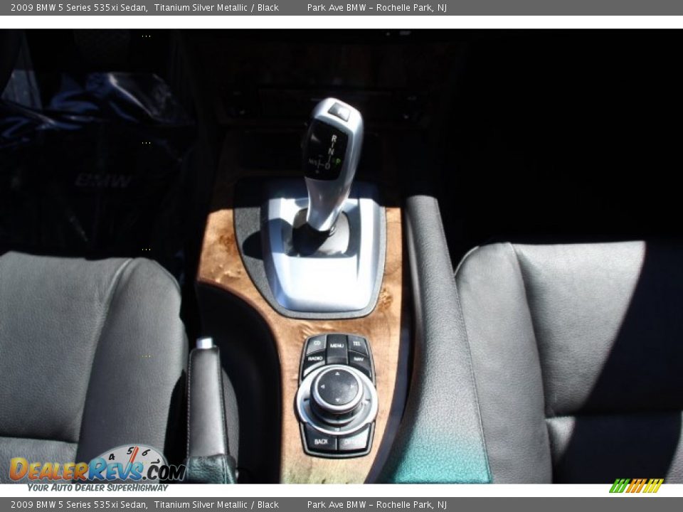 2009 BMW 5 Series 535xi Sedan Titanium Silver Metallic / Black Photo #15
