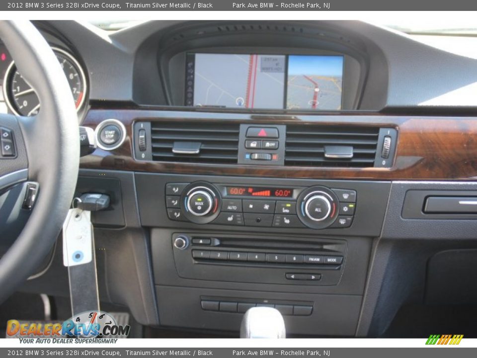 2012 BMW 3 Series 328i xDrive Coupe Titanium Silver Metallic / Black Photo #14