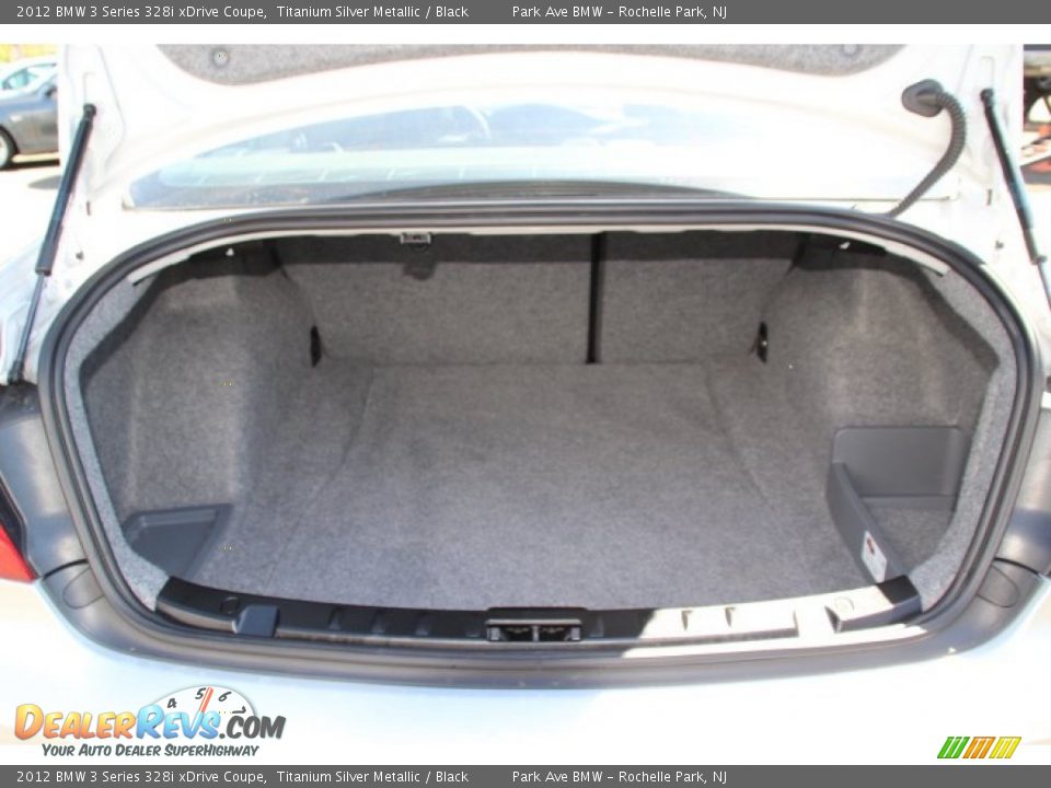 2012 BMW 3 Series 328i xDrive Coupe Titanium Silver Metallic / Black Photo #21