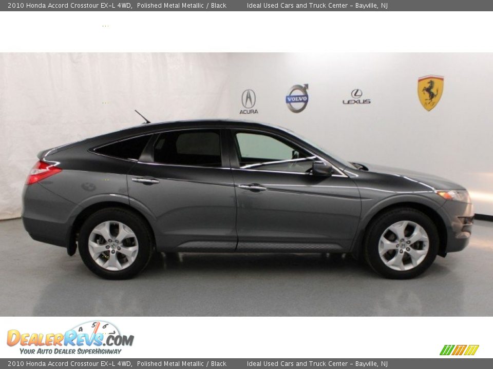 2010 Honda Accord Crosstour EX-L 4WD Polished Metal Metallic / Black Photo #1