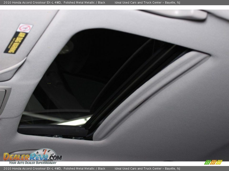 2010 Honda Accord Crosstour EX-L 4WD Polished Metal Metallic / Black Photo #2
