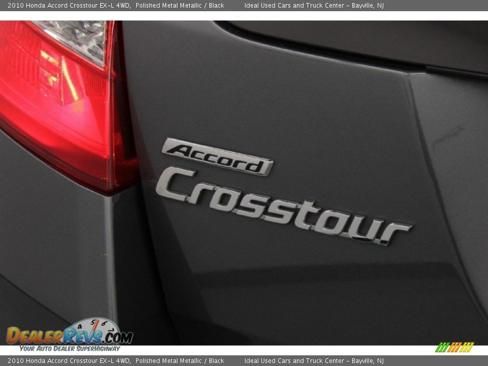 2010 Honda Accord Crosstour EX-L 4WD Polished Metal Metallic / Black Photo #4