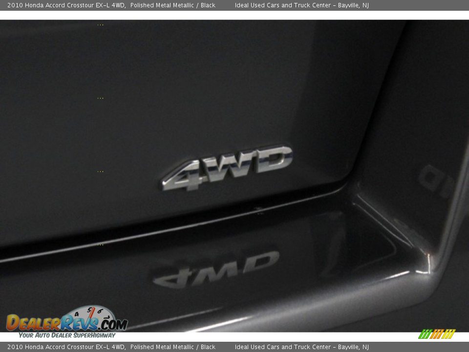 2010 Honda Accord Crosstour EX-L 4WD Polished Metal Metallic / Black Photo #5