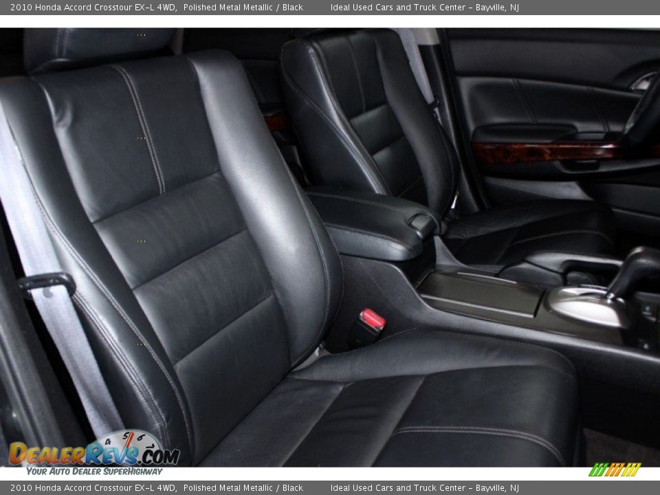 2010 Honda Accord Crosstour EX-L 4WD Polished Metal Metallic / Black Photo #8