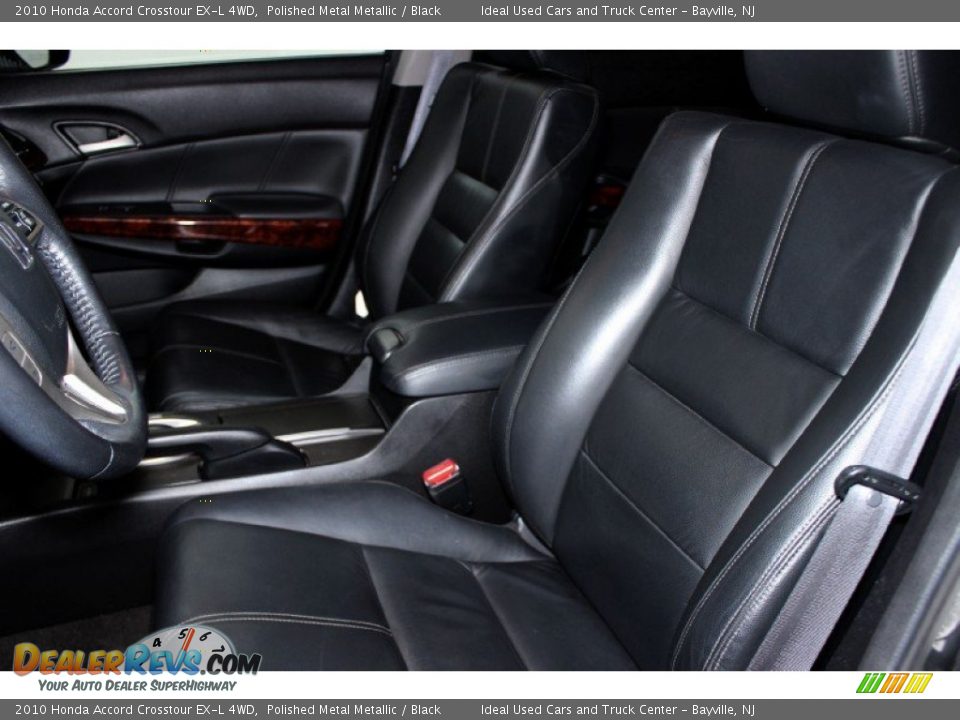 2010 Honda Accord Crosstour EX-L 4WD Polished Metal Metallic / Black Photo #9