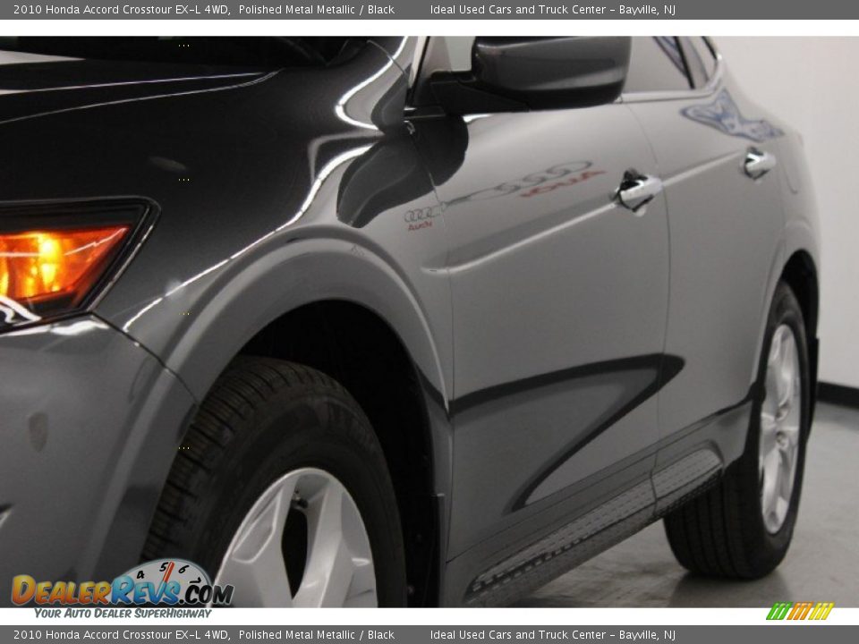 2010 Honda Accord Crosstour EX-L 4WD Polished Metal Metallic / Black Photo #10