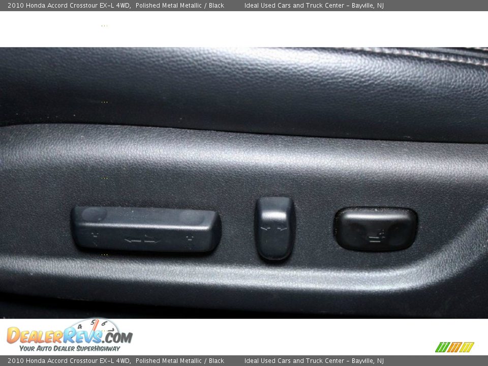2010 Honda Accord Crosstour EX-L 4WD Polished Metal Metallic / Black Photo #11
