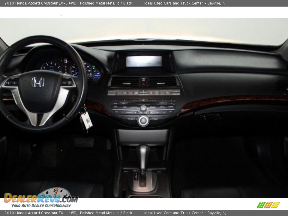 2010 Honda Accord Crosstour EX-L 4WD Polished Metal Metallic / Black Photo #12