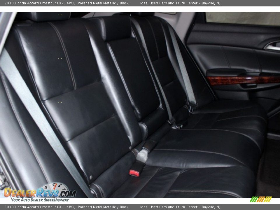 2010 Honda Accord Crosstour EX-L 4WD Polished Metal Metallic / Black Photo #13